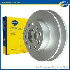 Comline Rear Brake Discs Solid 231.7mm For Skoda Kamiq NW4 1.6 TDI