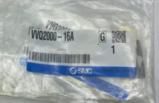 SMC VVQ2000-16A PNEUMATIC ACCESSORY LOT OF 2
