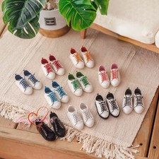 1/6 1/4 1/3 BJD Shoes Low Top Sports Fudge Shoes Good Sole Lace-up 14 Colors