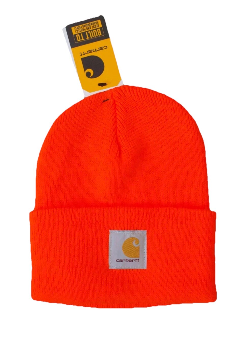 Carhartt A18-BOG Unisex Blaze Orange Hunting Beanie NWT