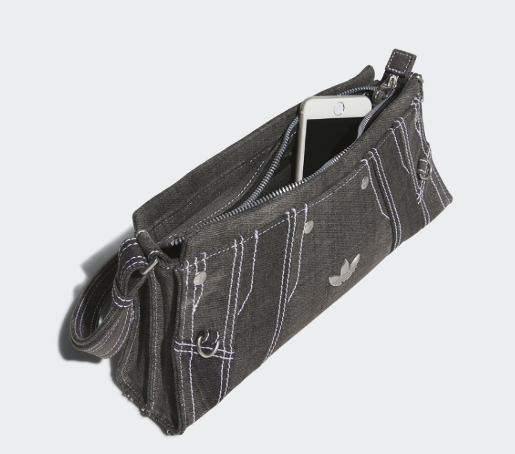adidas Originals Denim Shoulder Bag Women's Casual Bag Travel