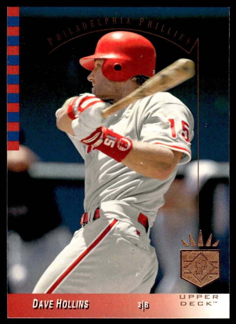 1993 SP #175 Dave Hollins Philadelphia Phillies