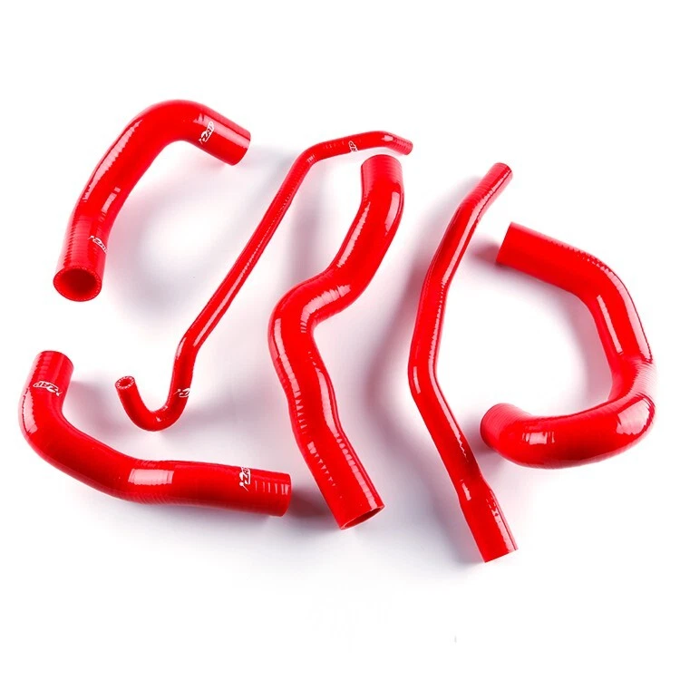 Kit de manguera de agua de radiador de silicona para Ford Mustang GT 2005-2006 4,6 V8 ROJO Foto 4 de 4