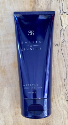 Saints & Sinners Velvet Divine Hair Masque Mask 6oz /177 mL New Sealed Full Size