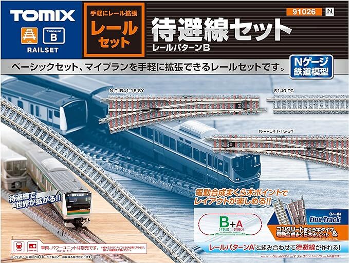 TOMYTEC TOMIX N Gauge Wide Tram Model Train Driving Set 90099 Rail Set