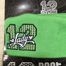 Seattle Seahawks Women LADY 12 Boot Warmers Green Cuff Leg Socks Topper Logo