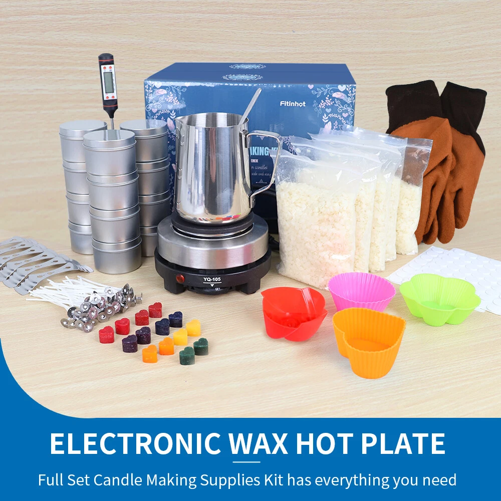 Candle Making Kit With Wax Melter, Candle Making Supplies, DIY