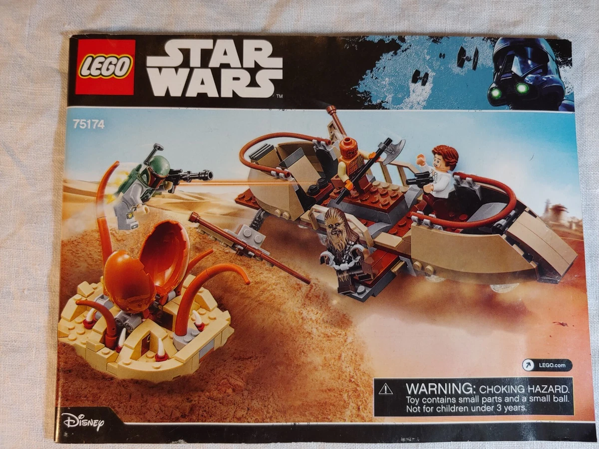 Necessities ondsindet Klimatiske bjerge Lego Star Wars 75174 Instructions Only | eBay