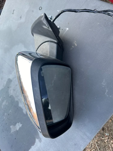 11-22 DURANGO CITADEL OEM CHROME DOOR MIRROR W/ BLIND SPOT ALERT - LH DRIVER