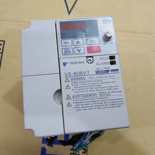 YASKAWA CIMR-V7AA21P5 電源ユニット Used Yaskawa inverter CIMR-V7AT21P5 220V-1.5KW Free ship#LJ | eBay