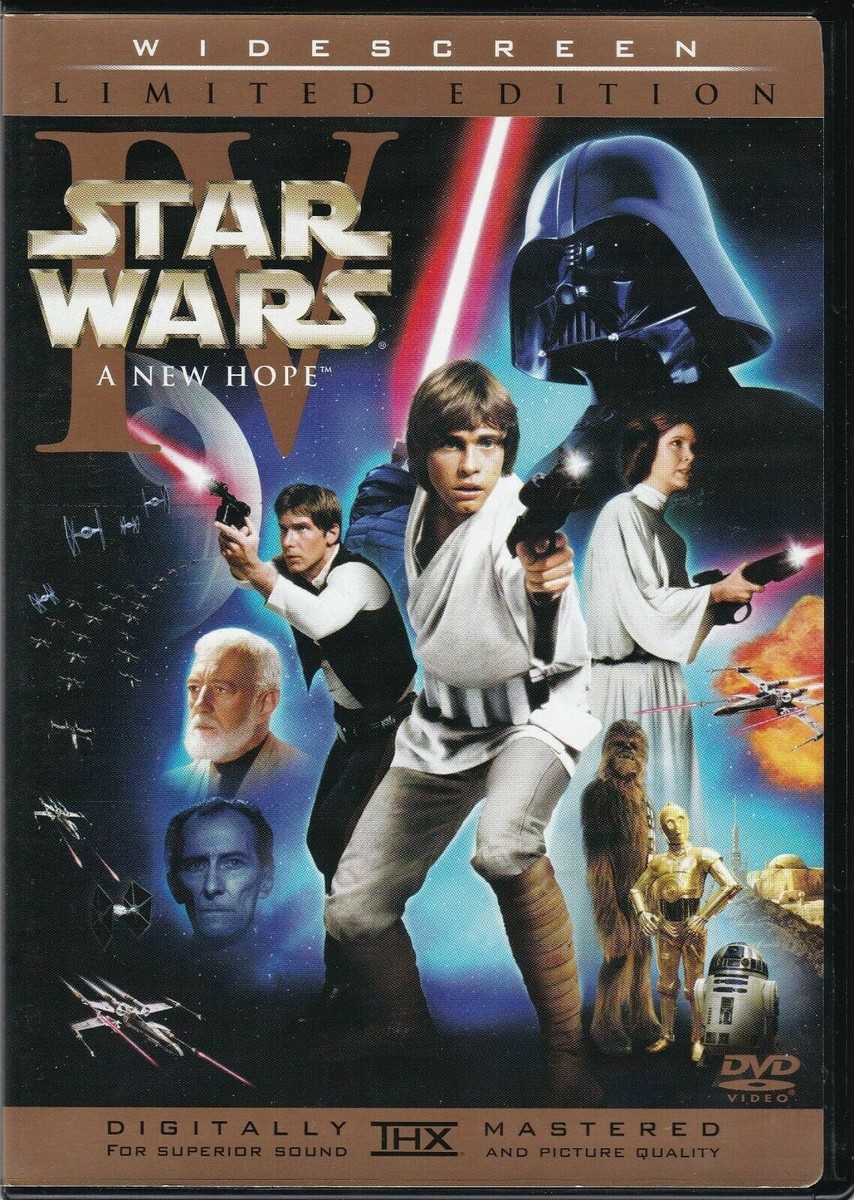 Star Wars Trilogy IV, V, VI (6-Disc Widescreen DVD, Original