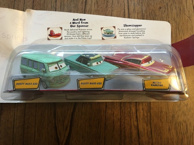 Disney Cars Story Tellers Collection Dusty Rusty Rust-eze Retro Ramone NIB New | eBay