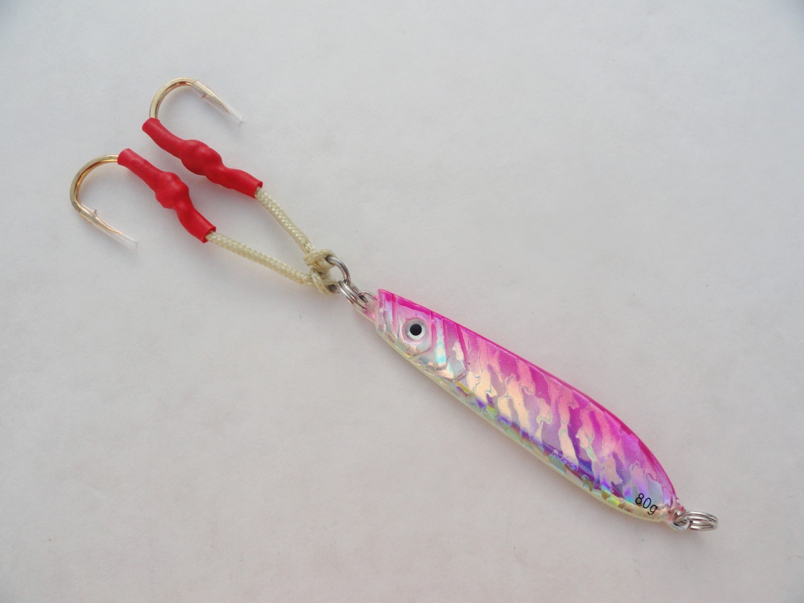 10 pcs Knife Jigs 2.8oz / 80g Vertical Butterfly Fishing Lures - 5 Colors x 2 - Image 3