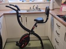 Pro Fitness FEB2000 Folding Exercise Bike w/ Console & Tension Control