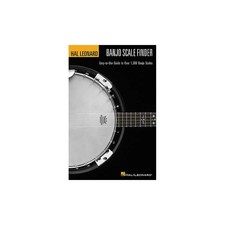 Hal Leonard Banjo Scale Finder 1300 Banjo Scales 6x9 Book