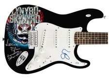 Lynyrd Skynyrd Signed Autographed Photo Graphics Guitar Exact Proof ACOA