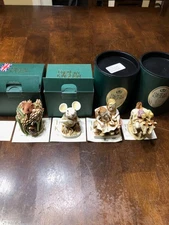 Harmony Kingdom Lot of 4 Catchers In The Rye The Mouse That Roared Photo Finish+