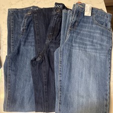3 Pairs Boys Children's Place Straight Leg Jeans 100 Cotton Size 16  NEW 