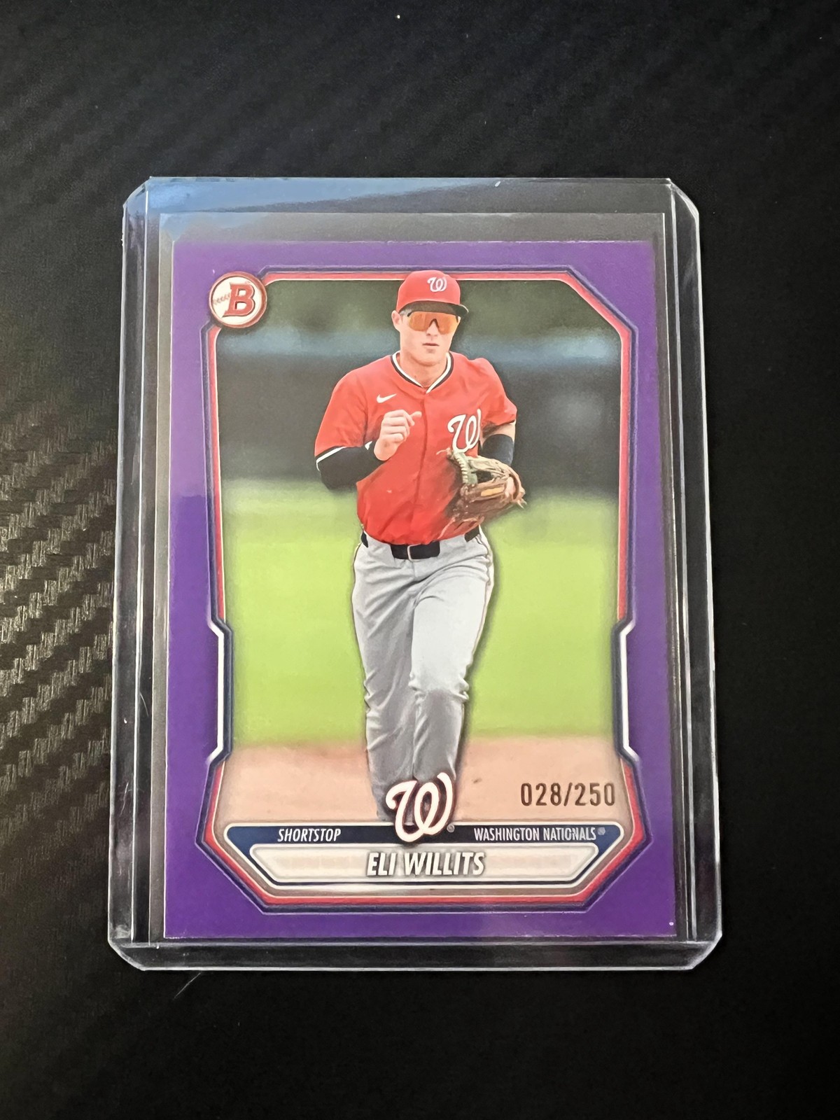 2026 Bowman #BP-95 Eli Willits Prospects Purple #/250