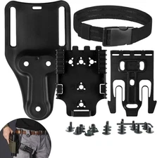 Drop Leg Holster Adapter 2" Mid Ride Belt Loop with Qls Quick Locking System, Gu