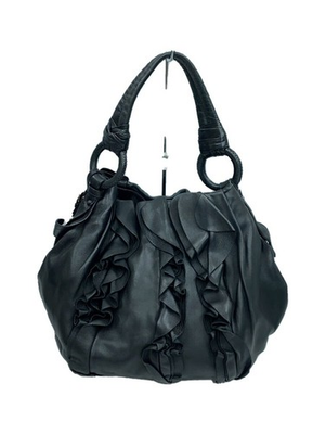 #ad PRADA Nappa Blond MORDO Leather Black Solid BR3993 $668.07