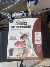 Art Set Introduction Into Chinese Brush Painting Hobby Kit By Artist Danny Chen