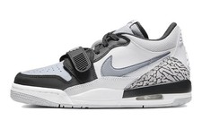 Jordan Legacy 312 Low White Black Grey GS Kids CD9054-105 New Authentic