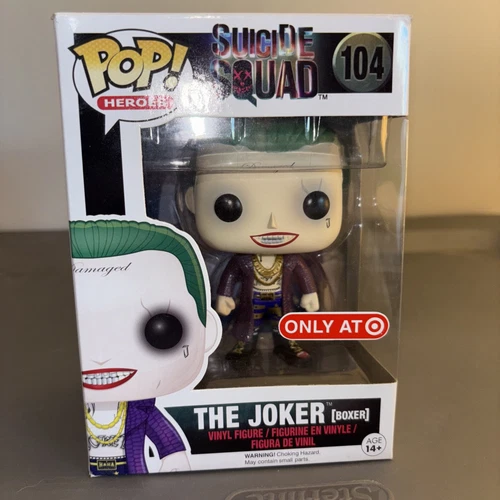 FUNKO POP! HEROES - SUICIDE SQUAD THE JOKER (BOXER) VINLY FIGURE