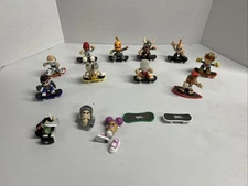 Tech Deck Dude Lot - 13 Figures - 12 boards! Skateboards, Snowboard & Surf.  27