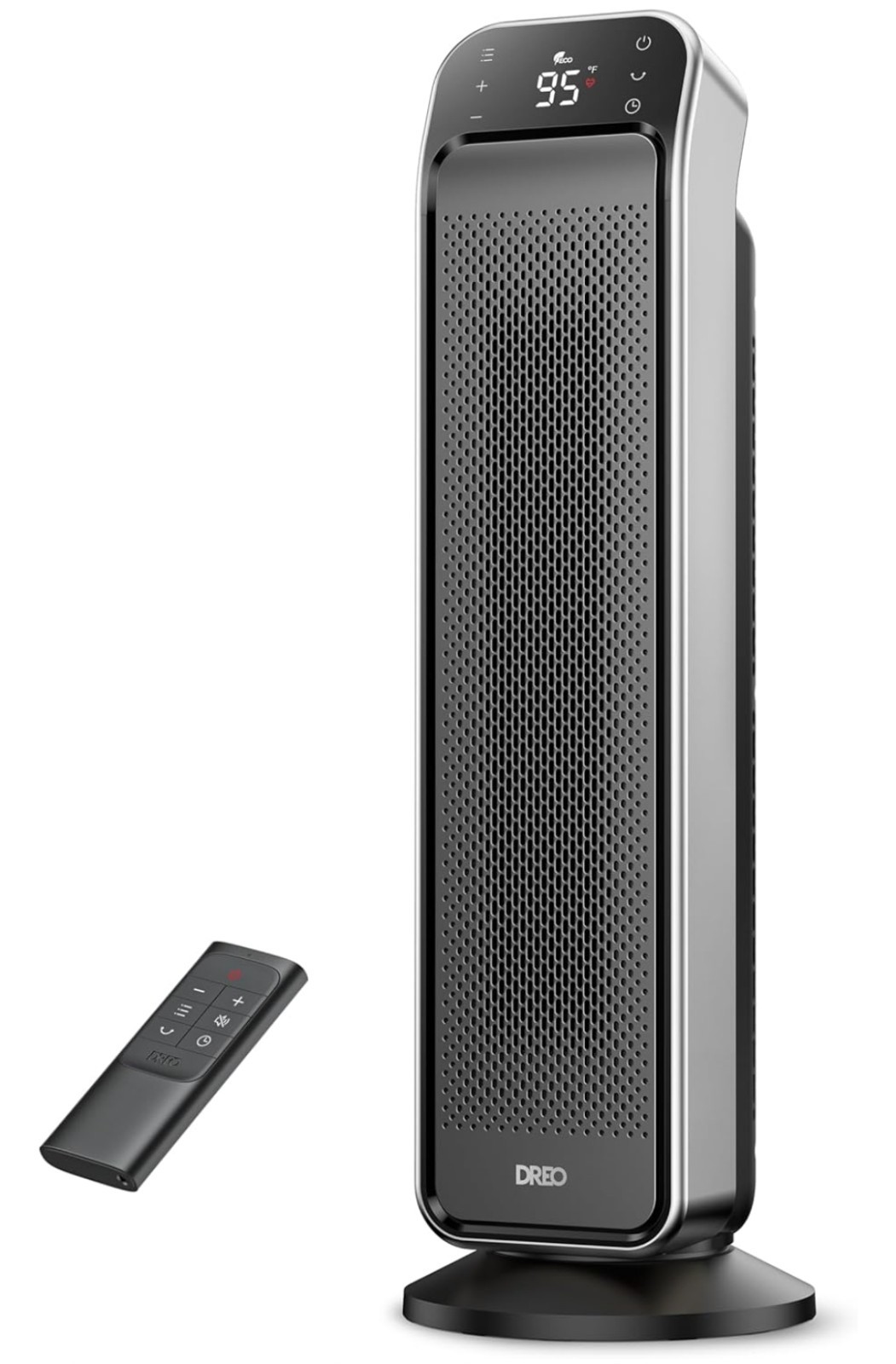 25" Tower Heater With Remote And Thermostat 3 Modes