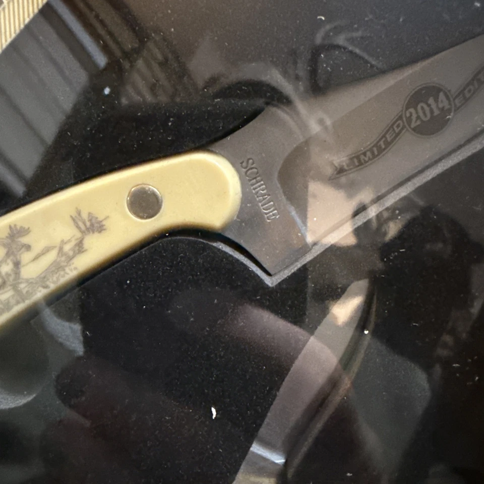 Juego de cuchillos Schrade OLD TIMER 2014 edición limitada 890TY BLAZER - NUEVO EN STOCK / SELLADO Foto 4 de 4