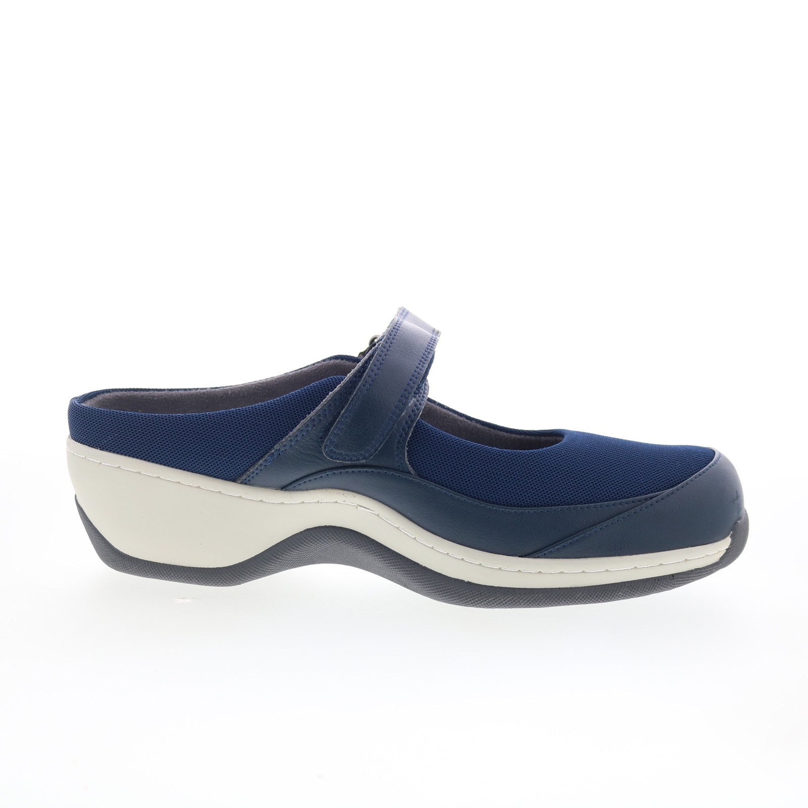 SoftWalk Arcadia S2200-400 Womens Blue Leather Strap Clog Flats Shoes 9390₽