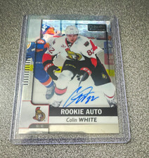 Upper Deck 2017-18 O-Pee-Chee Platinum Rookie Autos Colin White #R-CW RC Auto