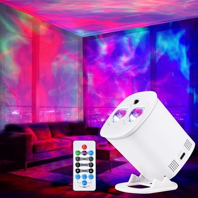 Galaxy Projector with Timer and Remote - Nebula LED Night Light for Kids