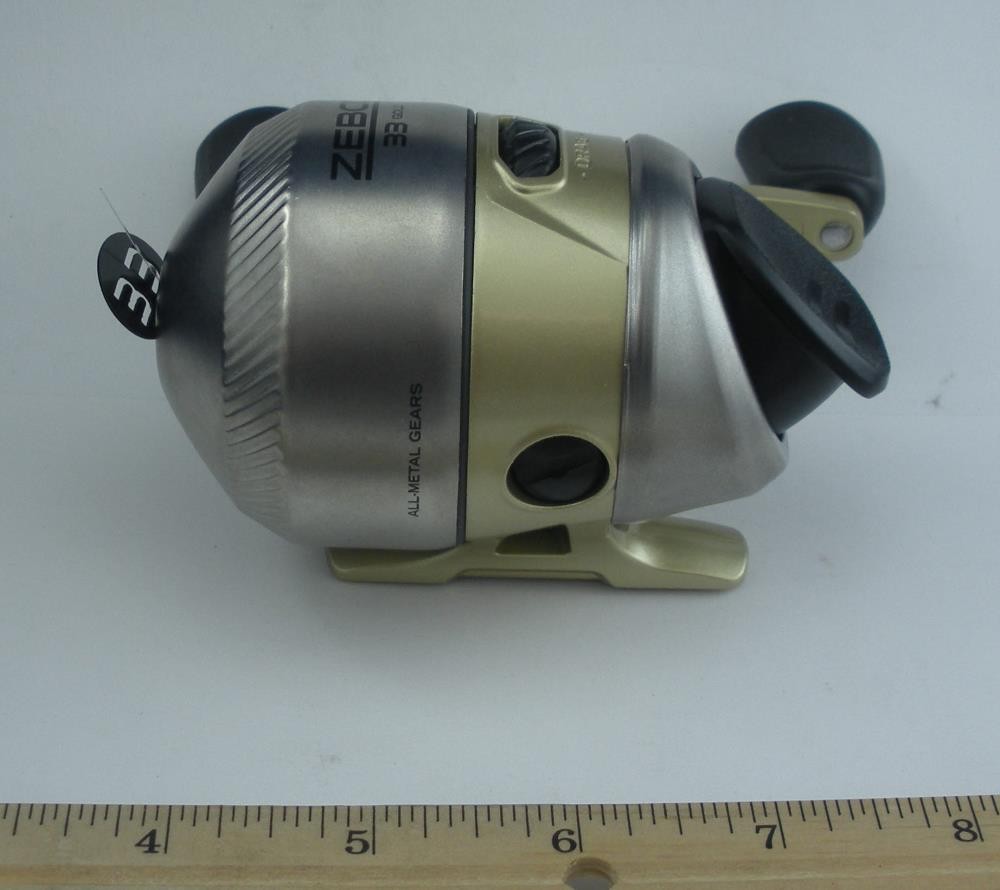 Zebco 2138867 33NGOLDBX 33 Gold Spin Cast Reel PreSpooled 10 lb. Test Line