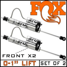Fox 2.0 Remote Reservoir Front Shocks Pair Fits 2003-2009 Hummer H2 0-1 Lift Fox 2.0 Remote Reservoir Front Shocks Pair Fits 2003-2009 Hummer H2 0-1 Lift