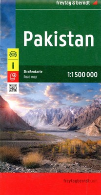 Freytag & Berndt Pakistan Road Map (Map)