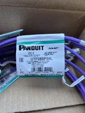  Pack of 7 Panduit UTP28SP3VL Cat6 3 Ft PatchCord Color: Violet