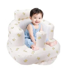 Blow Up Seat for Baby, Inflatable Baby Chair 3 Months & Up, Chair for Bear