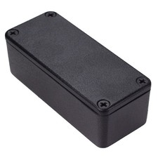 1590ABK Hammond Black Die Cast Enclosure 92.5 x 38.5 x 31