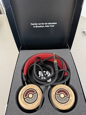 Pokémon × Grado Poké Ball Headphones Wood with Red Headband New In Sealed Box