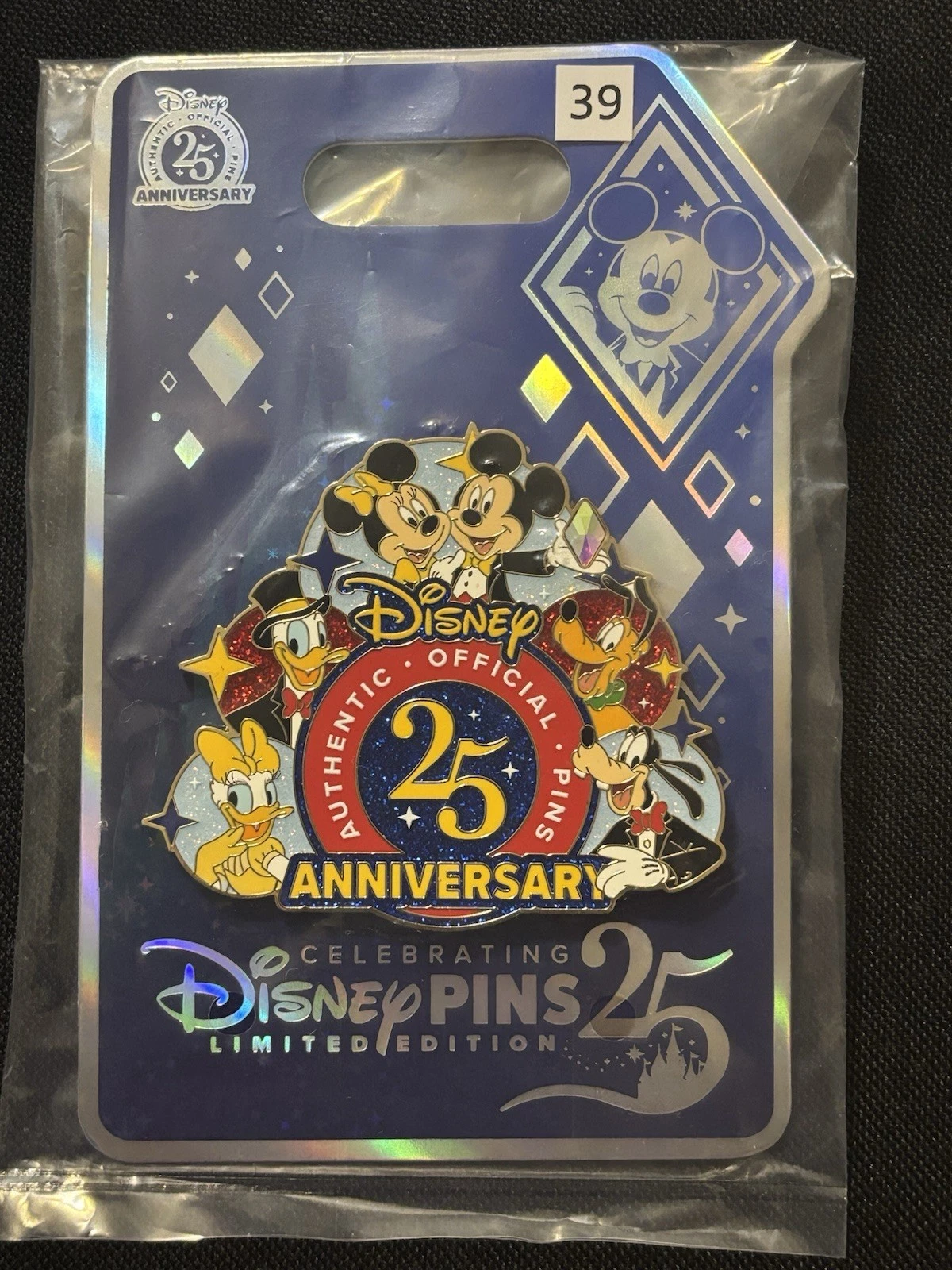 DISNEY WDW CELEBRATING DISNEY PINS 25 YEARS EVENT JUBILEE EXCLUSIVE FAB 6 PIN LE
