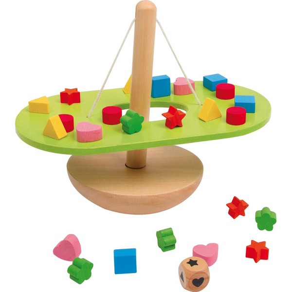 Small Foot 3360 Balancierwippe, Geduldsspiel, Geschicklichkeitsspiel Aus Holz-image