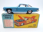 VINTAGE CORGI TOYS 241 GHIA L.6.4 WITH CHRYSLER ENGINE IN ORIGINAL BOX 1963
