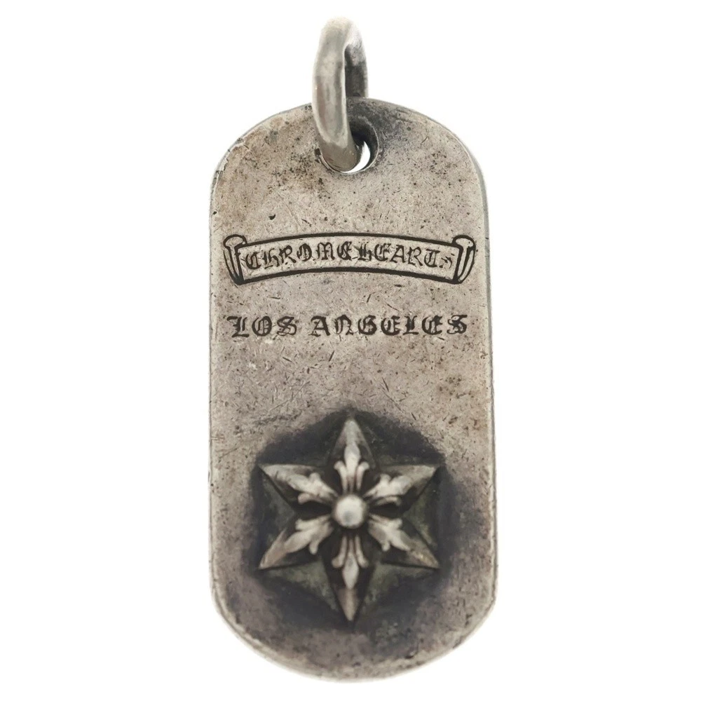 Chrome Hearts RAISED STAR DOGTAG (LA Limited Edition) Pendant Top 925 P0080898