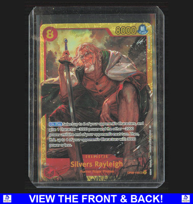 Silvers Rayleigh 2025 One Piece The Best Vol 2 PRB 02 Gold Holo