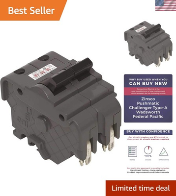#ad New Federal Pacific Electric Stab Lok NA230 Replacement. Two Pole 30 Amp Thic... $153.99