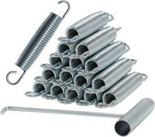 5.5-7 Inch Trampoline Springs Heavy Duty Stainless Steel Replacement Spring, Set