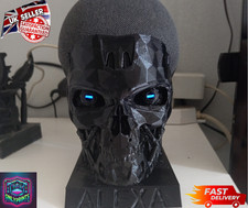 T800 Terminator Skull Echo Dot 4/5 Holder Stand – Alexa Dot Housing Decor