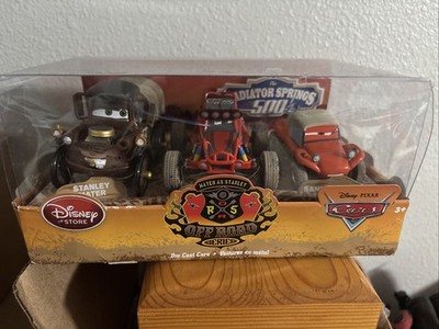 Disney Store 3 Pack PIXAR Cars 1:43 Off Road Series Radiator